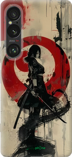 Силиконовый чехол Боевое искусство для Sony Xperia 1 VI - 6126u-3975 изображение 