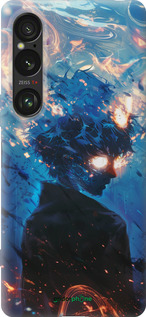 Силіконовий чехол Сатору Годжо для Sony Xperia 1 VI - 6129u-3975 изображение 