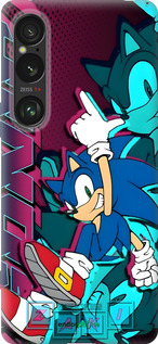 Силиконовый чехол Соник для Sony Xperia 1 VI - 6284u-3975 изображение 