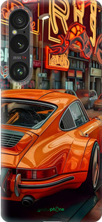 Силиконовый чехол Порше для Sony Xperia 1 VI - 6334u-3975 изображение 