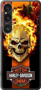 Силиконовый чехол Харлей девидсон для Sony Xperia 1 VI - 6370u-3975 изображение 