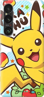 Силиконовый чехол Пикачу 2 для Sony Xperia 1 VI - 6391u-3975 изображение 