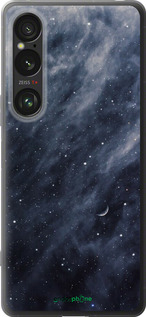 Силиконовый чехол Голубые облака, Голубая луна для Sony Xperia 1 VI - 6398u-3975 изображение 