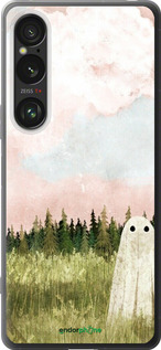 Силиконовый чехол Привидение для Sony Xperia 1 VI - 6401u-3975 изображение 