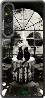 Силиконовый чехол Череп и коты для Sony Xperia 1 VI - 6432u-3975 изображение 