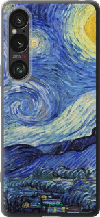 Силиконовый чехол «Звездная ночь» Винсента Ван Гога для Sony Xperia 1 VI - 6433u-3975 изображение 