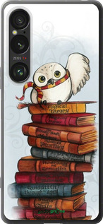 Силиконовый чехол Сова и книги для Sony Xperia 1 VI - 6436u-3975 изображение 