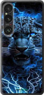 Силиконовый чехол Ледяной леопард для Sony Xperia 1 VI - 6460u-3975 изображение 