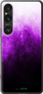 Силиконовый чехол Абстрактная композиция в фиолетовых тонах для Sony Xperia 1 VI - 6478u-3975 изображение 
