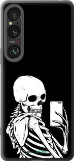 Силіконовий чехол Скелет робить Selfie для Sony Xperia 1 VI - 6535u-3975 изображение 