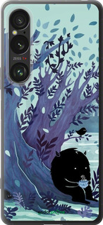 Силиконовый чехол Арт принт Тихое место чая для Sony Xperia 1 VI - 6544u-3975 изображение 