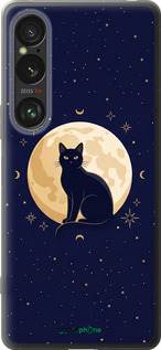 Силиконовый чехол Cute Cat Celestial/Witchy для Sony Xperia 1 VI - 6787u-3975 изображение 