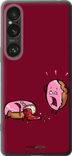 Силиконовый чехол Печенье для Sony Xperia 1 VI - 911u-3975 изображение 