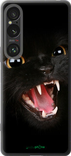 Силіконовий чехол Чорна кішка для Sony Xperia 1 VI - 932u-3975 изображение 