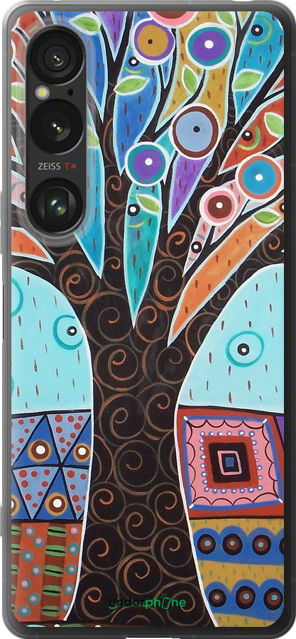Силиконовый чехол Арт-дерево для Sony Xperia 1 VI - 4008u-3975 изображение 