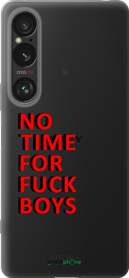 Силиконовый чехол Нет времени для Sony Xperia 1 VI - 4635u-3975 изображение 