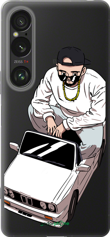 Силиконовый чехол Тачка для Sony Xperia 1 VI - 4663u-3975 изображение 