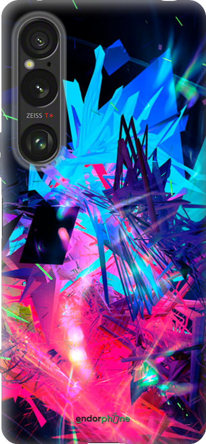 Силиконовый чехол Абстрактный чехол для Sony Xperia 1 VI - 4681u-3975 изображение 