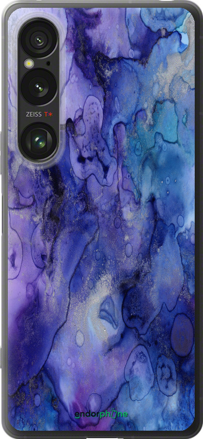 Силіконовий чехол Мармур 7 для Sony Xperia 1 VI - 4802u-3975 изображение 