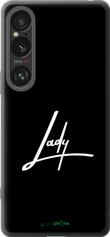 Силіконовий чехол Lady 2 для Sony Xperia 1 VI - 4867u-3975 изображение 