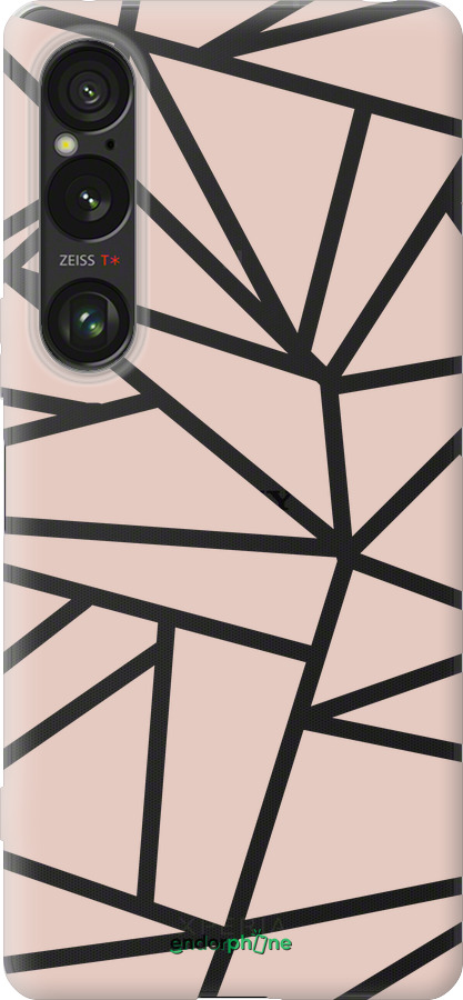 Силиконовый чехол Абстракция 2 для Sony Xperia 1 VI - 4872u-3975 изображение 