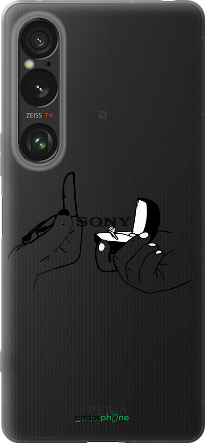 Силиконовый чехол Предложение для Sony Xperia 1 VI - 4898u-3975 изображение 