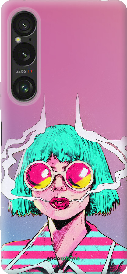 Силіконовий чехол Поп арт дівчина для Sony Xperia 1 VI - 5378u-3975 изображение 