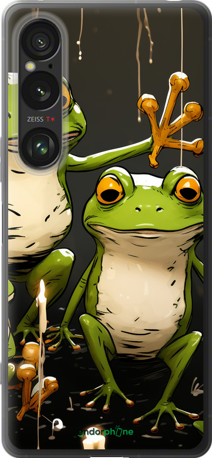 Силіконовий чехол Жабки 2 для Sony Xperia 1 VI - 5657u-3975 изображение 