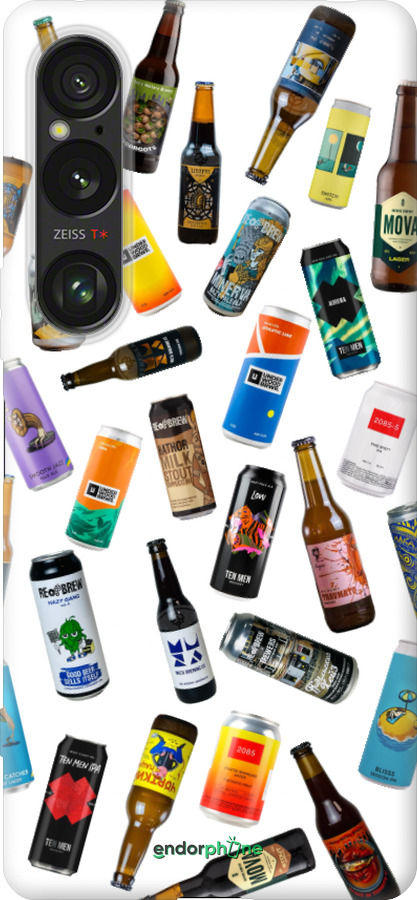 Силіконовий чехол Броварні UA для Sony Xperia 1 VI - 5877u-3975 изображение 