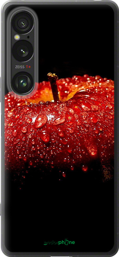 Силиконовый чехол Яблоко для Sony Xperia 1 VI - 6022u-3975 изображение 