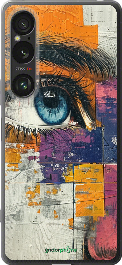 Силиконовый чехол Цветная фреска для Sony Xperia 1 VI - 6032u-3975 изображение 