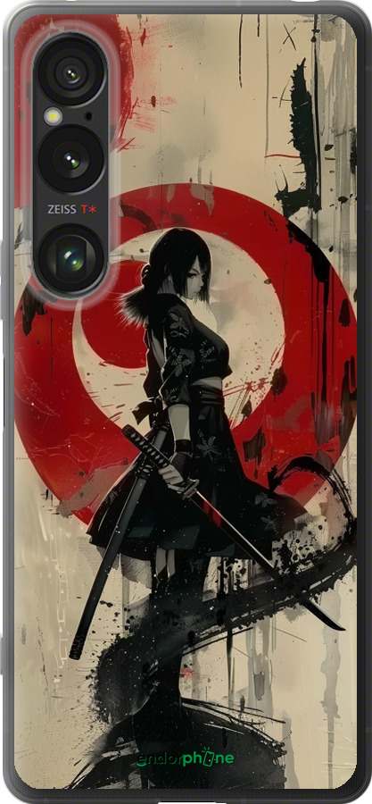 Силиконовый чехол Боевое искусство для Sony Xperia 1 VI - 6126u-3975 изображение 