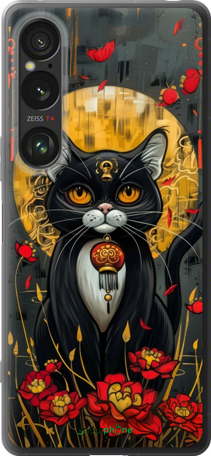 Силиконовый чехол China Cat для Sony Xperia 1 VI - 6134u-3975 изображение 