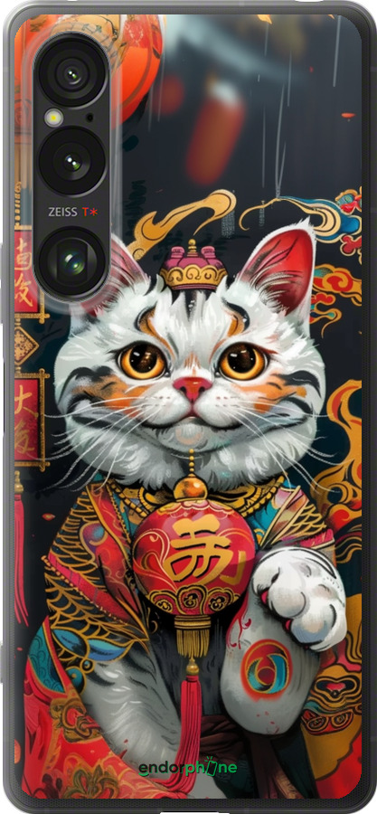 Силиконовый чехол China Cat v2 для Sony Xperia 1 VI - 6135u-3975 изображение 