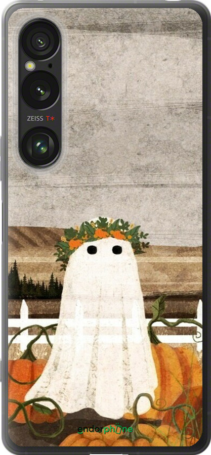 Силиконовый чехол Призрак для Sony Xperia 1 VI - 6245u-3975 изображение 