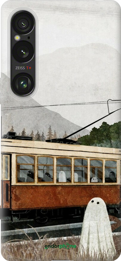 Силиконовый чехол Призрак 2 для Sony Xperia 1 VI - 6247u-3975 изображение 