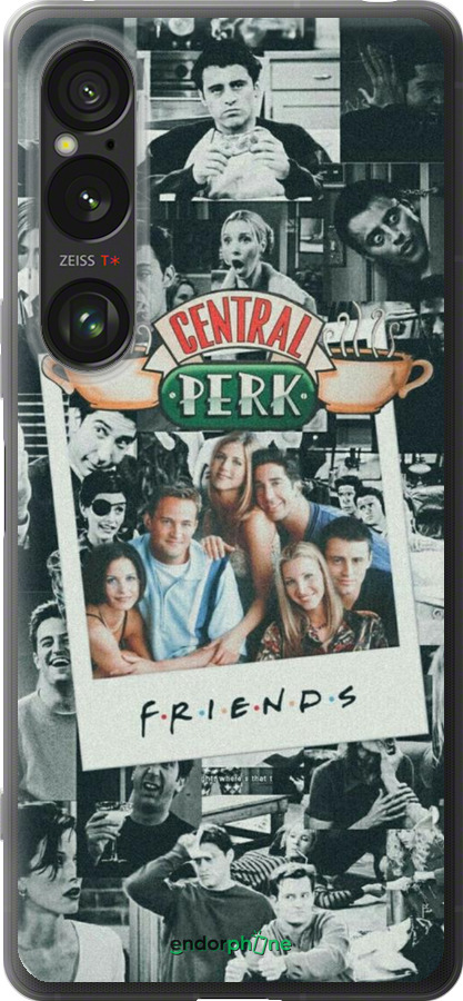 Силіконовий чехол Друзі для Sony Xperia 1 VI - 6276u-3975 изображение 