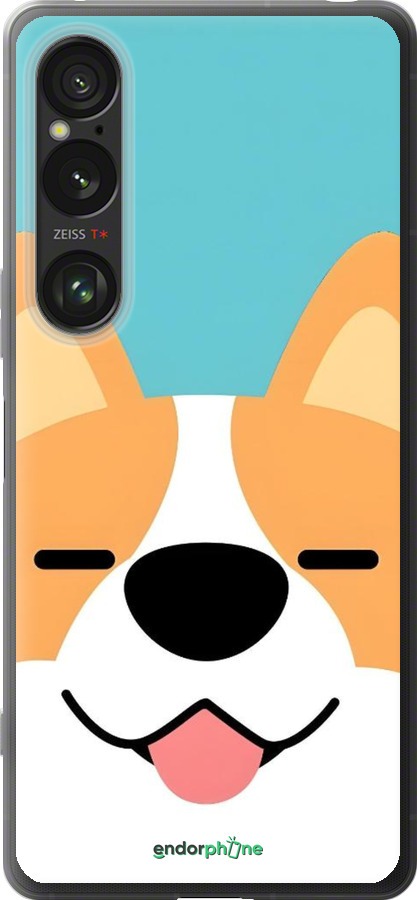 Силиконовый чехол Корги для Sony Xperia 1 VI - 6280u-3975 изображение 