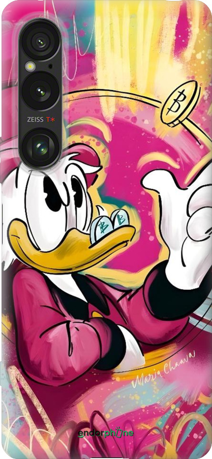 Силиконовый чехол Скрудж для Sony Xperia 1 VI - 6283u-3975 изображение 