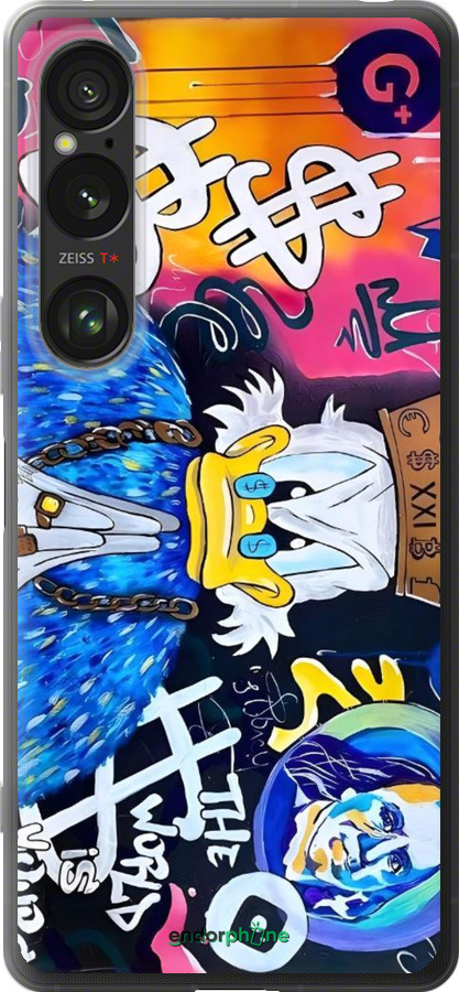 Силиконовый чехол Скрудж 2 для Sony Xperia 1 VI - 6285u-3975 изображение 
