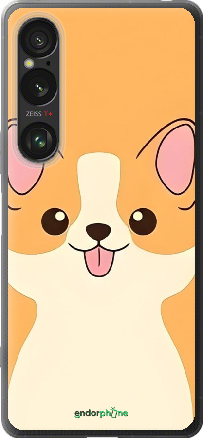 Силиконовый чехол Милый пес для Sony Xperia 1 VI - 6296u-3975 изображение 