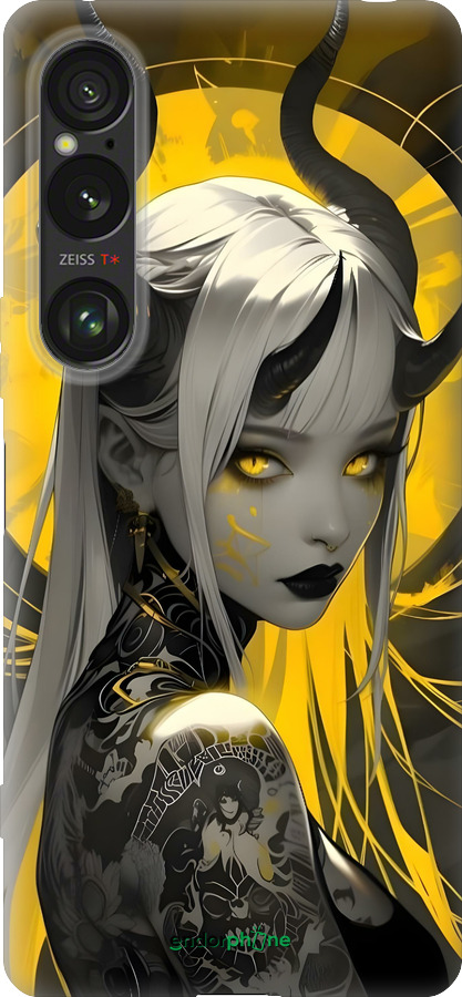 Силіконовий чехол Аніме демон 2 для Sony Xperia 1 VI - 6309u-3975 изображение 