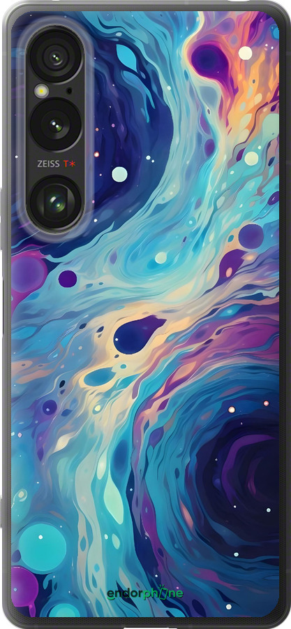 Силиконовый чехол Арт акварель для Sony Xperia 1 VI - 6329u-3975 изображение 