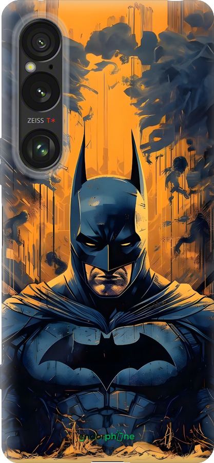 Силиконовый чехол Бэтмен для Sony Xperia 1 VI - 6335u-3975 изображение 