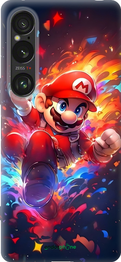 Силиконовый чехол Супер Марио для Sony Xperia 1 VI - 6342u-3975 изображение 