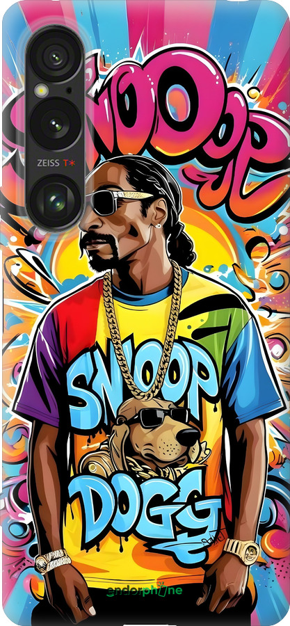 Силиконовый чехол Снуп дог для Sony Xperia 1 VI - 6348u-3975 изображение 