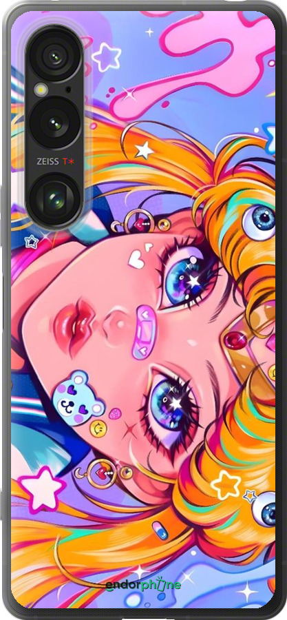 Силиконовый чехол Сейлор Мун 4 для Sony Xperia 1 VI - 6353u-3975 изображение 