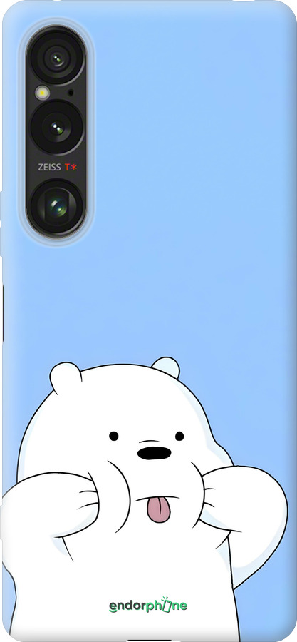 Силиконовый чехол Милый мишка для Sony Xperia 1 VI - 6357u-3975 изображение 
