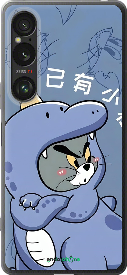 Силиконовый чехол Том и джерри 1 для Sony Xperia 1 VI - 6358u-3975 изображение 