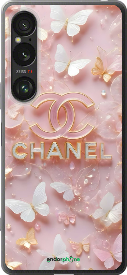 Силиконовый чехол Шанель для Sony Xperia 1 VI - 6366u-3975 изображение 